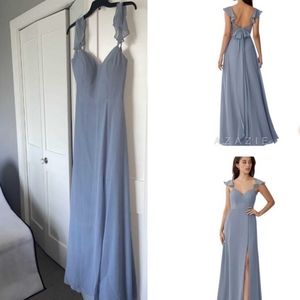 Dusty Blue Bridesmaid Dress